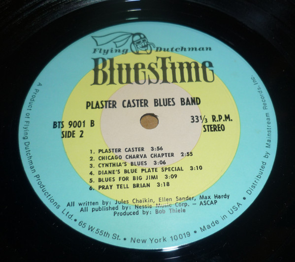 johnkatsmc5 Plaster Caster Blues Band ‎ “Plaster Caster Blues Band
