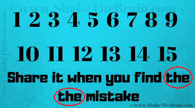 Can you find the the mistake-Answer