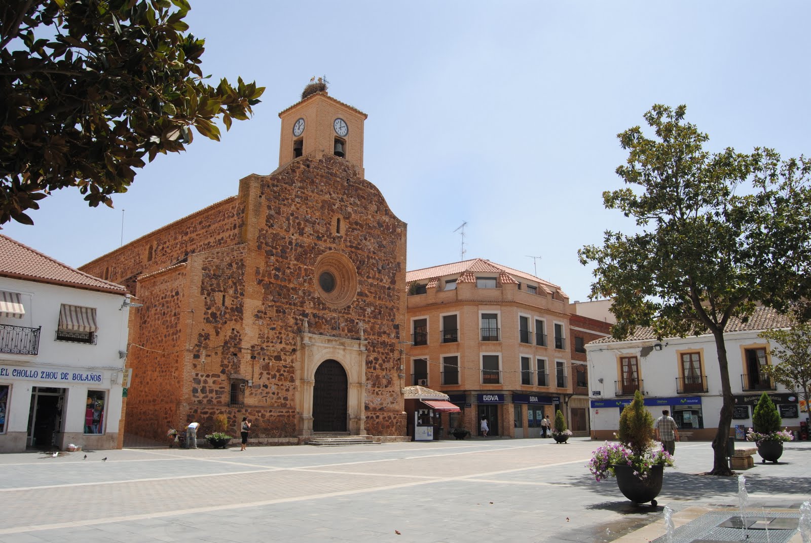 Foto de Plaza de España en Higuera de Calatrava, Jaén