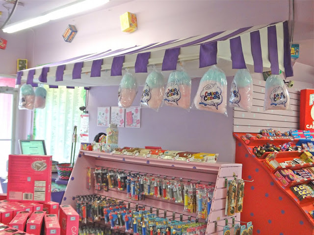 cotton candy at the candy aisle vancouver