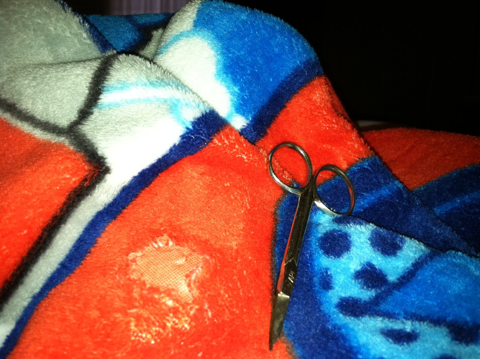 Mommy Blog (sort of) Like Getting a Bandaid out of a Blanket