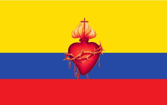 La Bandera del Ecuador Católico