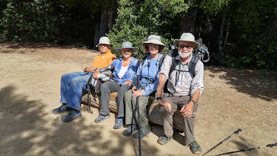 the hikers to Mount McAbee