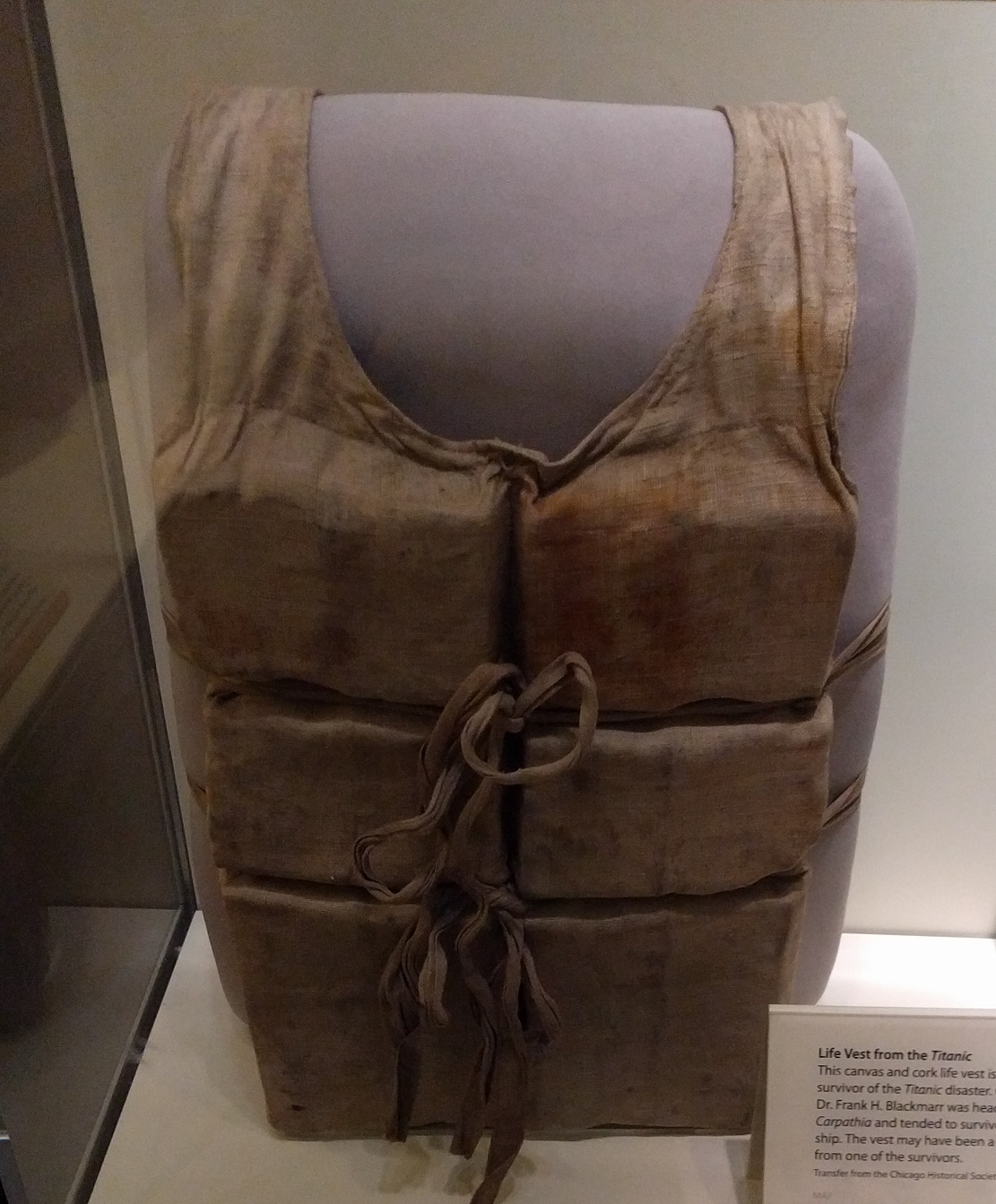 Rms Titanic Life Vest