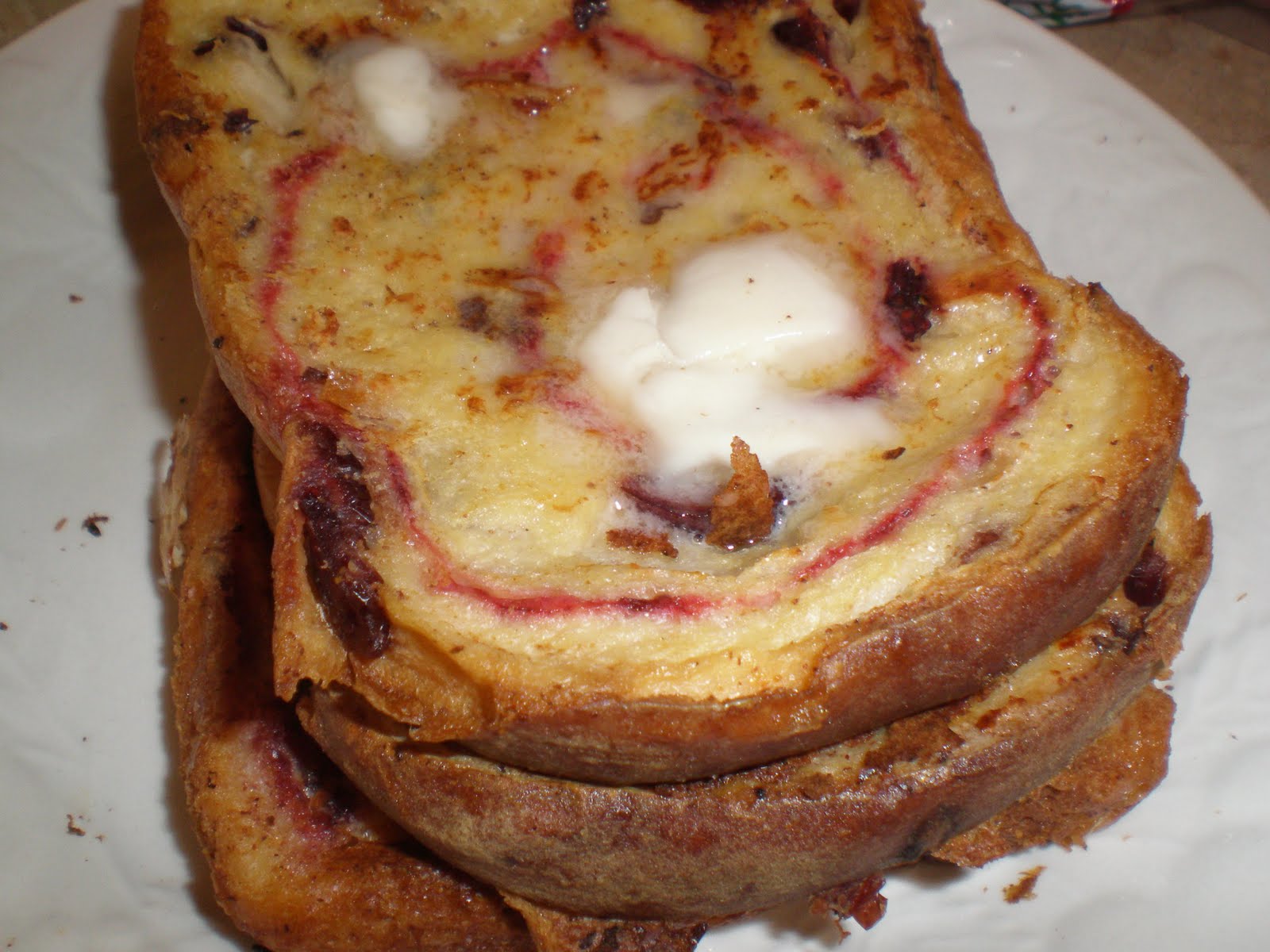 From My Kitchen to Yours Cranberry Bread French Toast