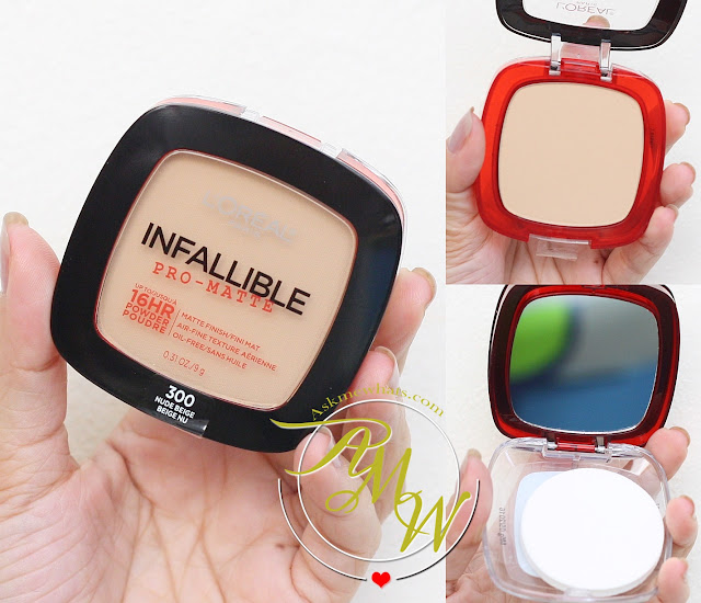 L'Oreal Infallible Pro-Matte Powder Nude Beige A photo of L'Oreal Infallible Pro-Matte Powder Nude Beige