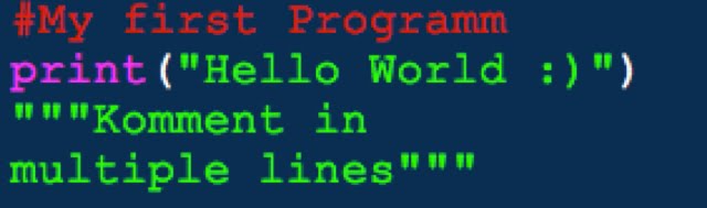 Getting started with Python