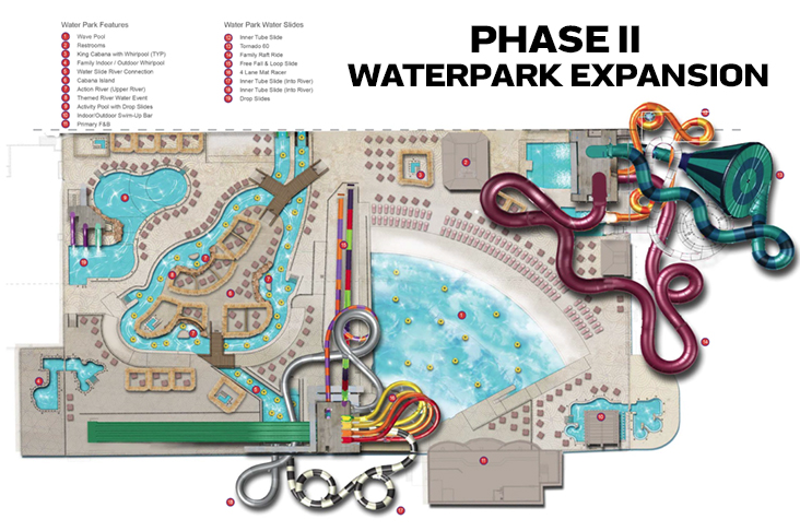 Kalahari Water Park Map Newsplusnotes: Kalahari Pocono Mountains Expanding To Be Largest Indoor Water  Park In The U.s.
