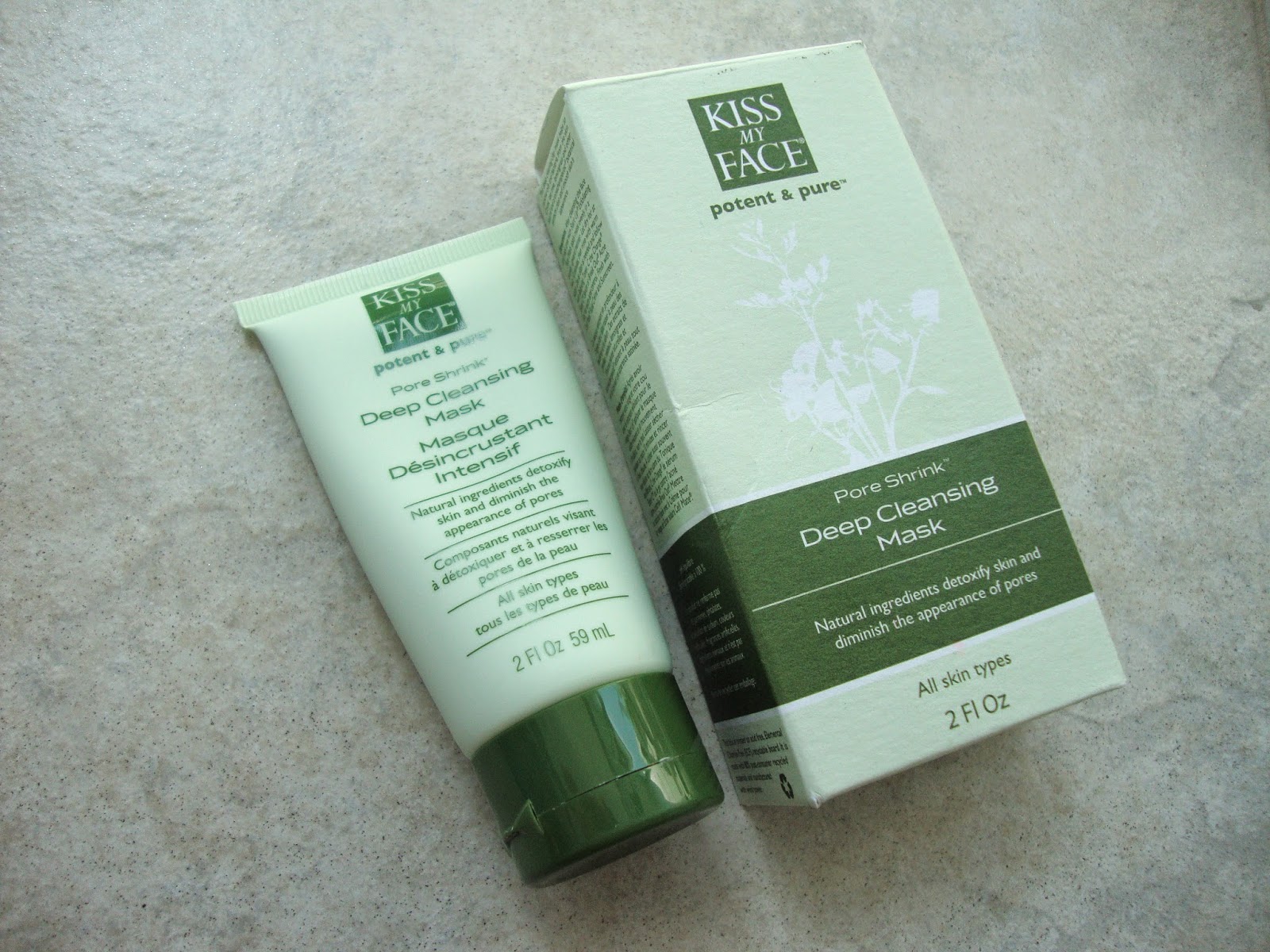 Kiss My Face Potent & Pure Pore Shrink Deep Cleansing Mask