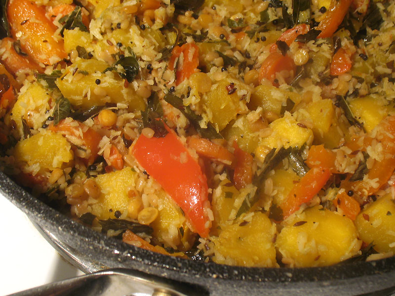 South Indian Squash Poriyal Lisa's Kitchen Vegetarian Recipes