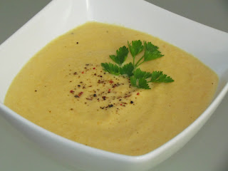 Supa crema de somon / Salmon cream soup