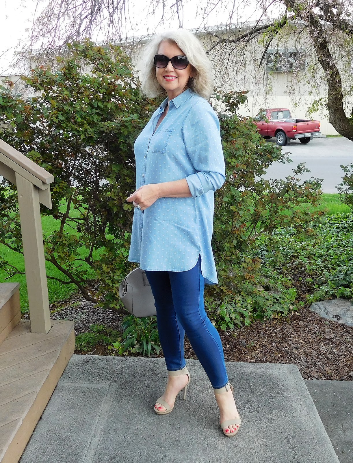 Fifty, not Frumpy: Denim on Denim