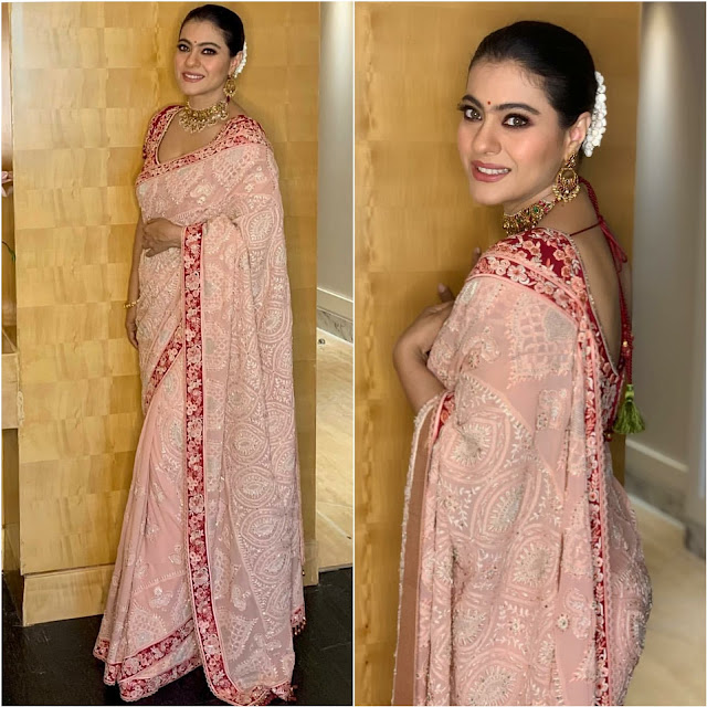 Kajol Wears A Tarun Tahiliani Sari