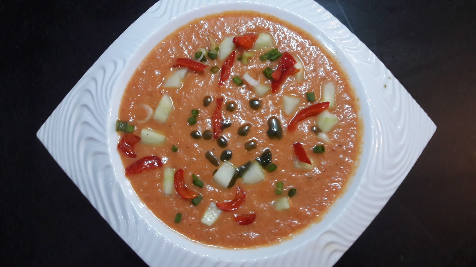 Low GI Cooking Roasted tomato and red pepper soup