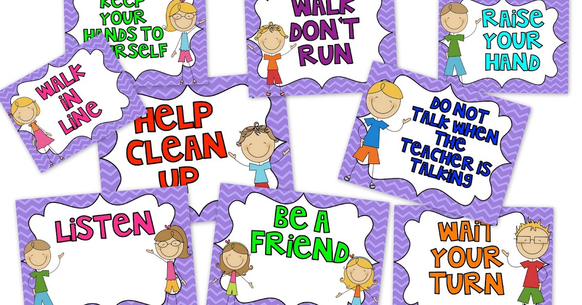 Life in First Grade: Classroom Rules