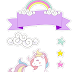 [View 41+] Rainbow Unicorn Cake Topper Printable