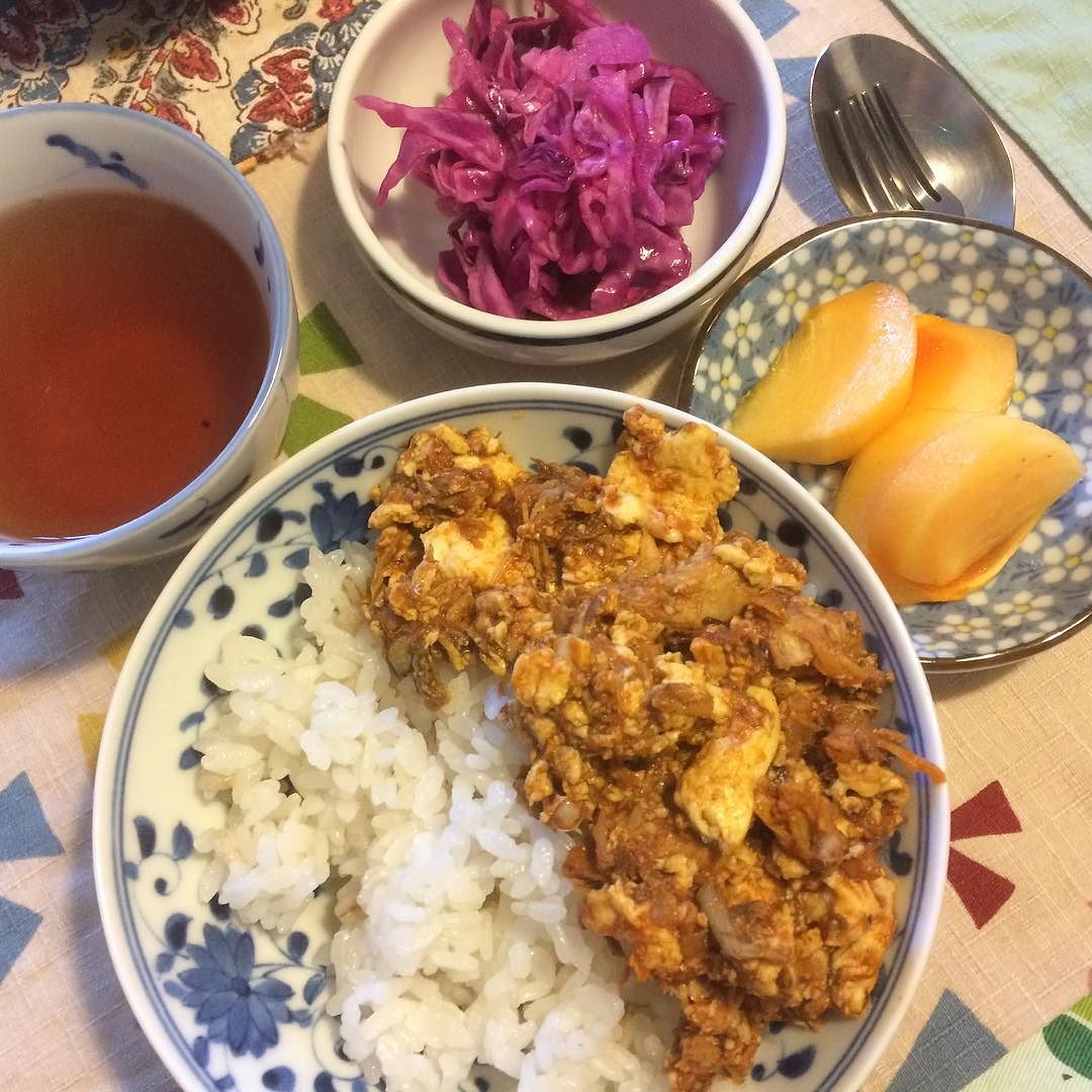 Our Adventures in Japan saba tofu dry curry