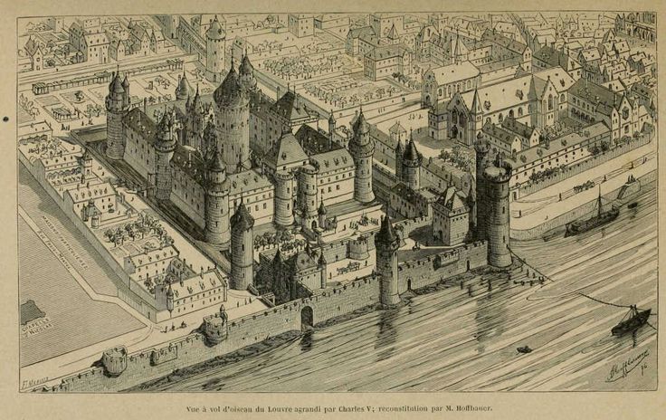 RÃ©sultat de recherche d'images pour "le louvre chateau fort"