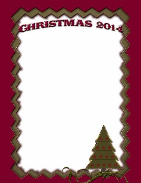 Marco navideño 2014 en png gratis | Photo Frames