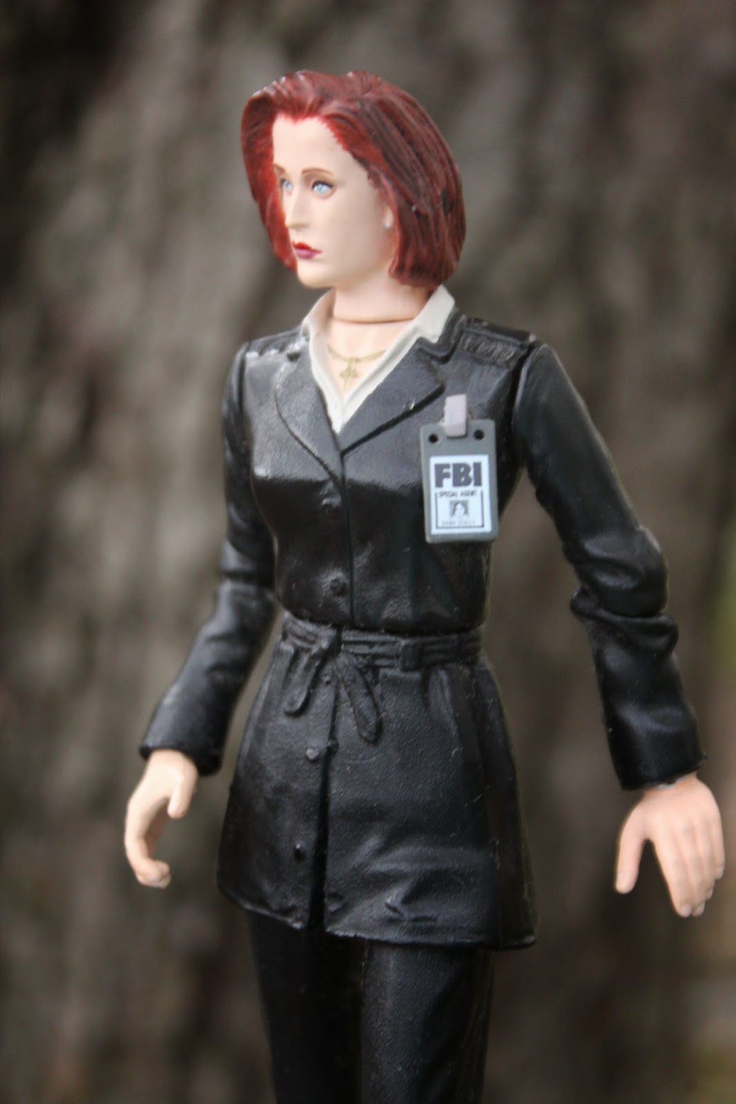 OF THE DOLLS DollADay 230The X Files Fox Mulder and Dana