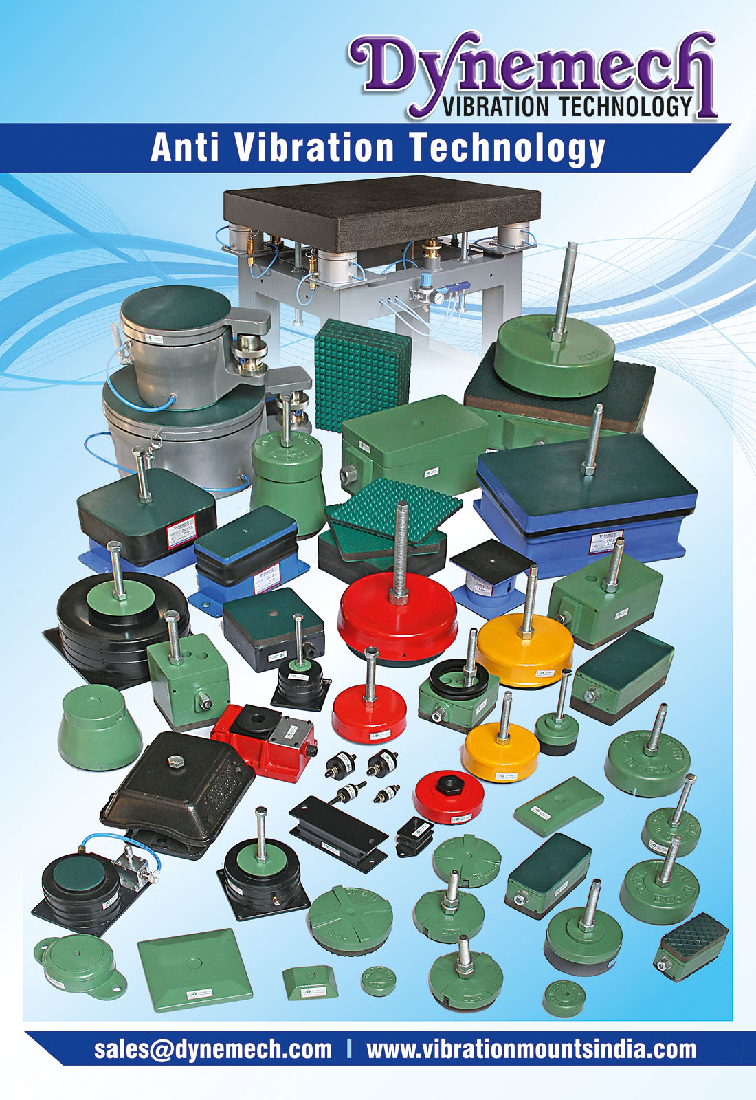Dynemech Systems Vibration Control Dynemech Anti Vibration Tech