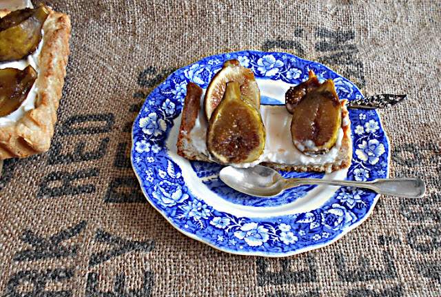 tarte de figos assados com alecrim 