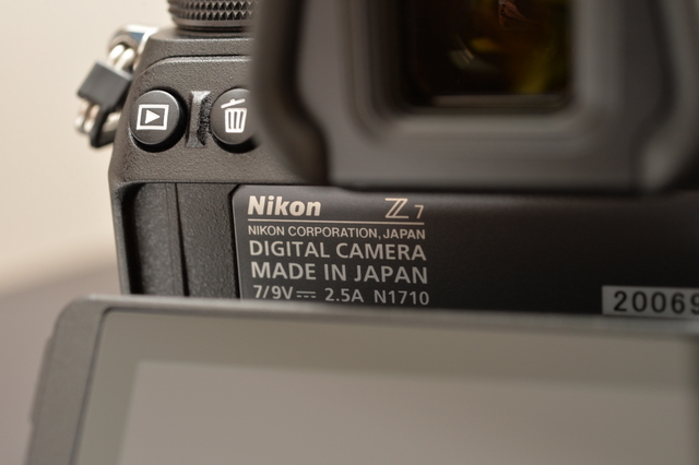 Garage: T: Nikon Z7 と Z6 の製造国と もろもろ
