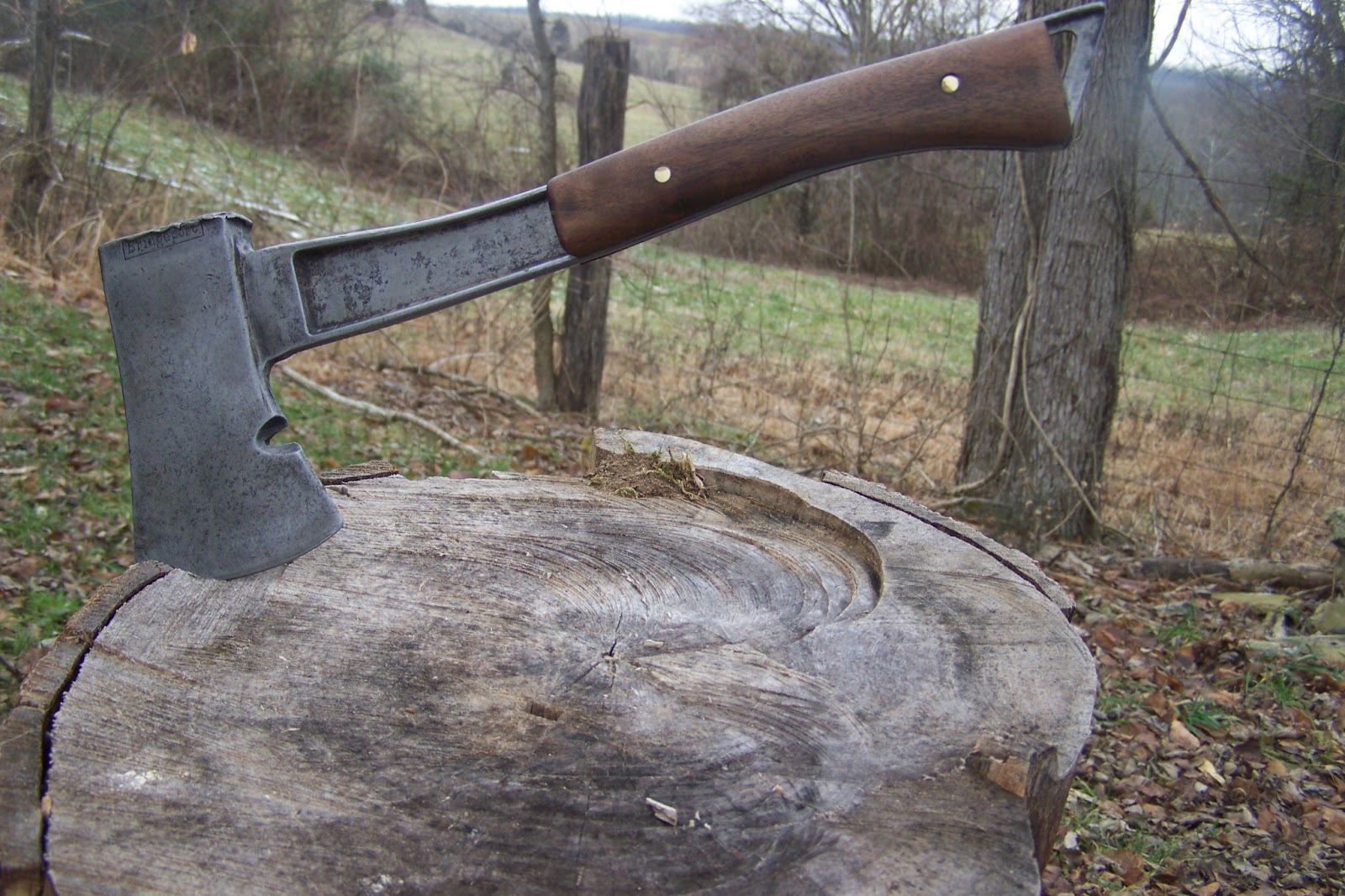 Knife Wonder ReHandle Boy Scout Hatchet in Walnut