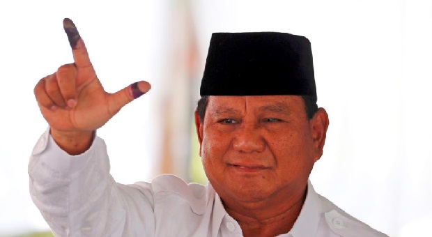 Prabowo Klaim Kemenangan Versi Hitung Cepat Internal