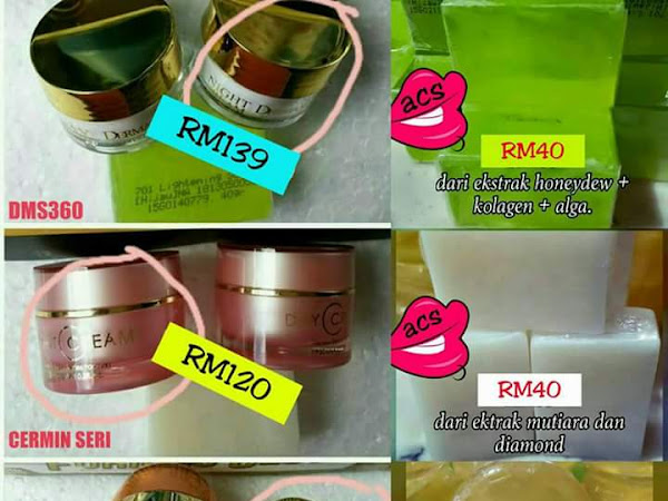 Skincare Dms360, cermin seri dan glowing speed 24k