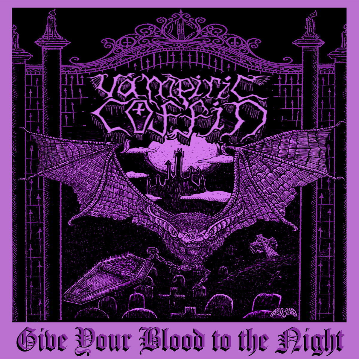 Vampiric Coffin - "Give Your Blood to the Night" EP - 2023