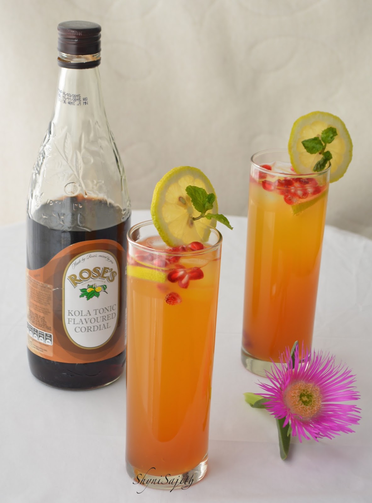 My Cooking Experiments......... Kola Cocktail(Non Alchoholic)