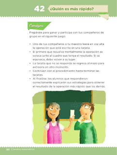 Apoyo Primaria Desafíos Matemáticos 2do Grado Bloque 2 Lección 42 ¿Quién es más rápido?