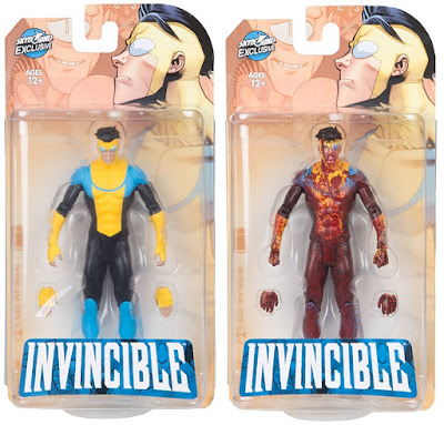 Emerald City Comicon 2017 Debut Invincible Mark Grayson Action Figure by Skybound Entertainment x McFarlane Toys – Classic & Ultra Bloody Editions