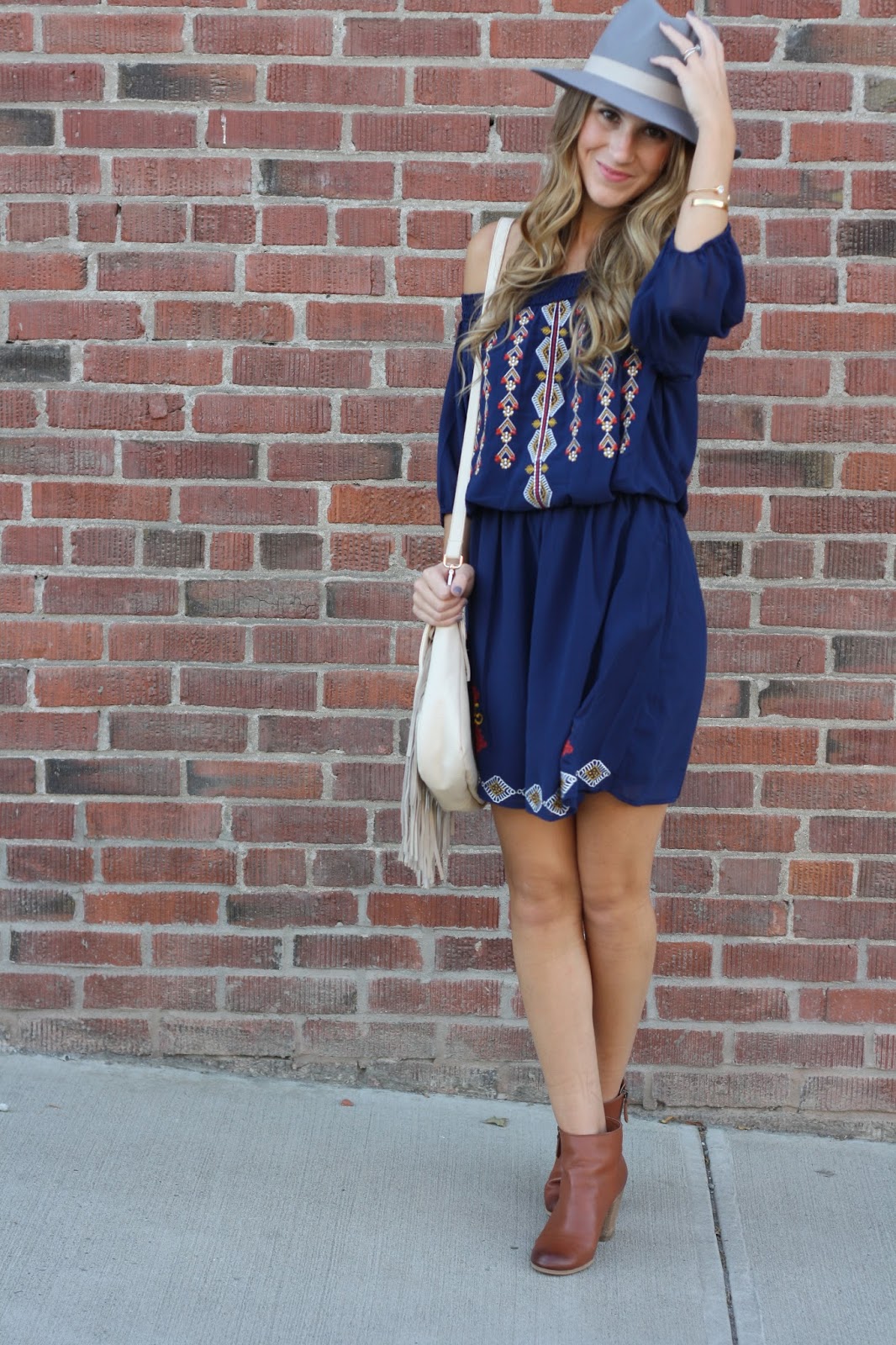 Little Blue Dress + Dealing with Grief - Twenties Girl Style