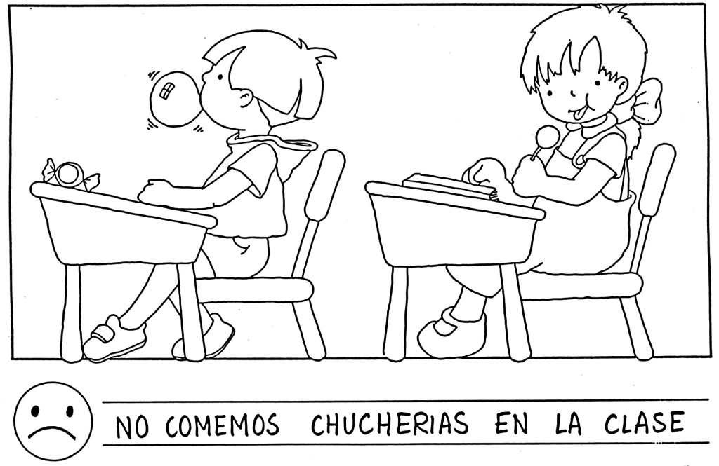 Dibujos de normas de convivencia para colorear Imagui Dibujos de normas de convivencia para colorear Imagui