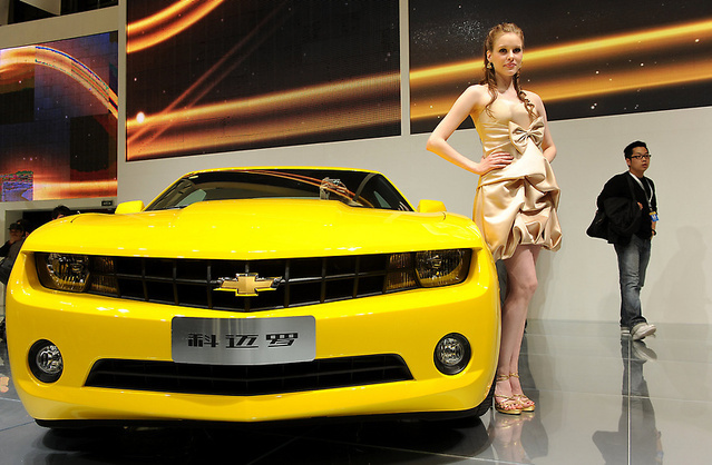 Выставка автомобилей в китае