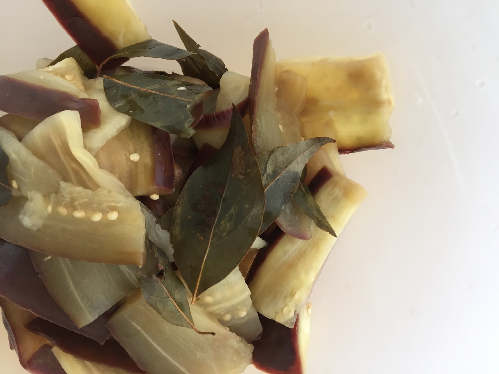 Remembering the Old and Appreciating the New Berenjena (Eggplant) en