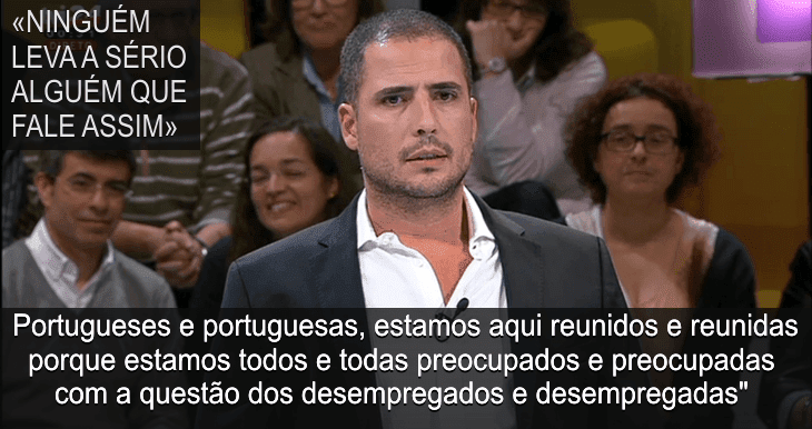 Ricardo Araújo goza com o Bloco