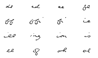 Some example ligatures from my Oscar Wilde font