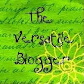 Versatile Blogger Award from THE Tonya Kuper!