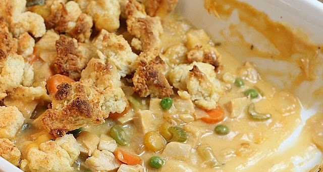 How to Make Chicken Pot Pie with Savory Crumble Topping