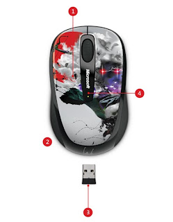 Microsoft artist series mouse features