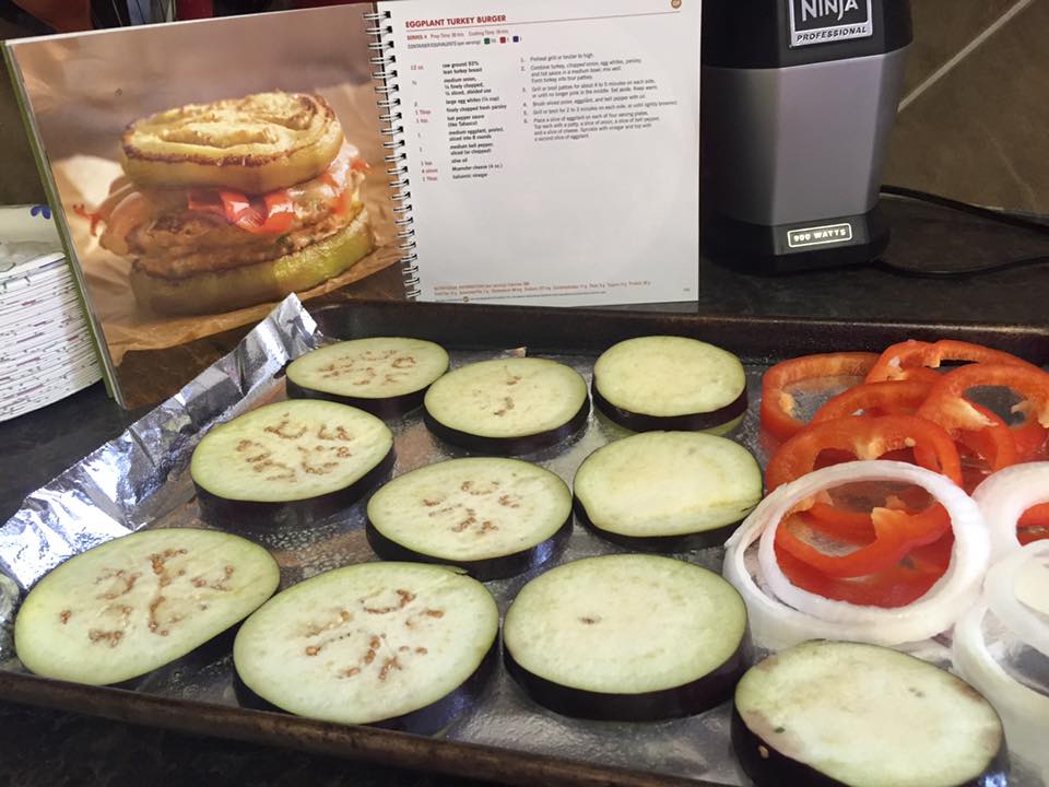 New Purpose, New Life FIXATE Eggplant Turkey Burger