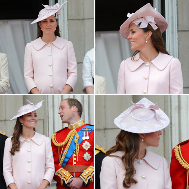 Pregnant Kate Middleton - Pretty in Pink