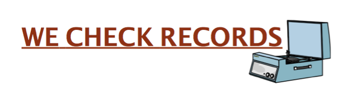 We Check Records