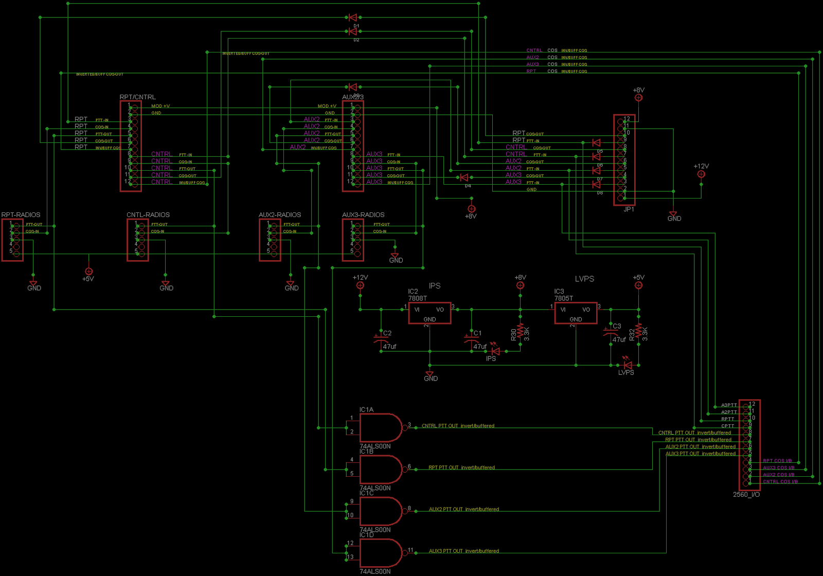 Arduino/VOIP/Amateur Radio Repeater Controller Prototype 1