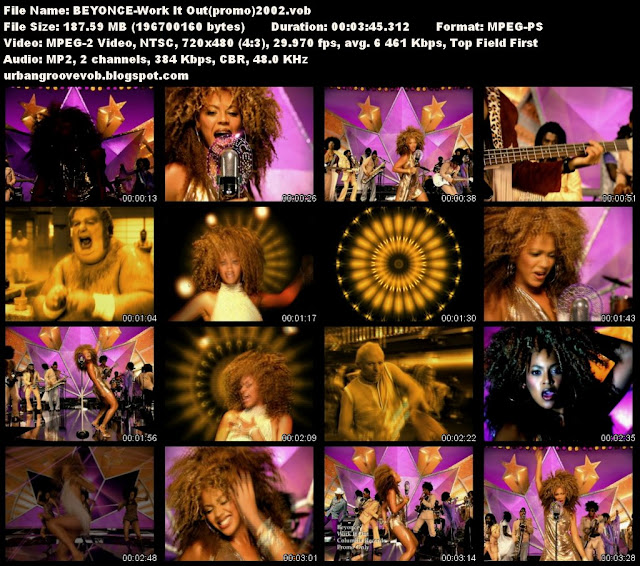 Urban Groove Vob Collection Beyonce Work It Out (2002)
