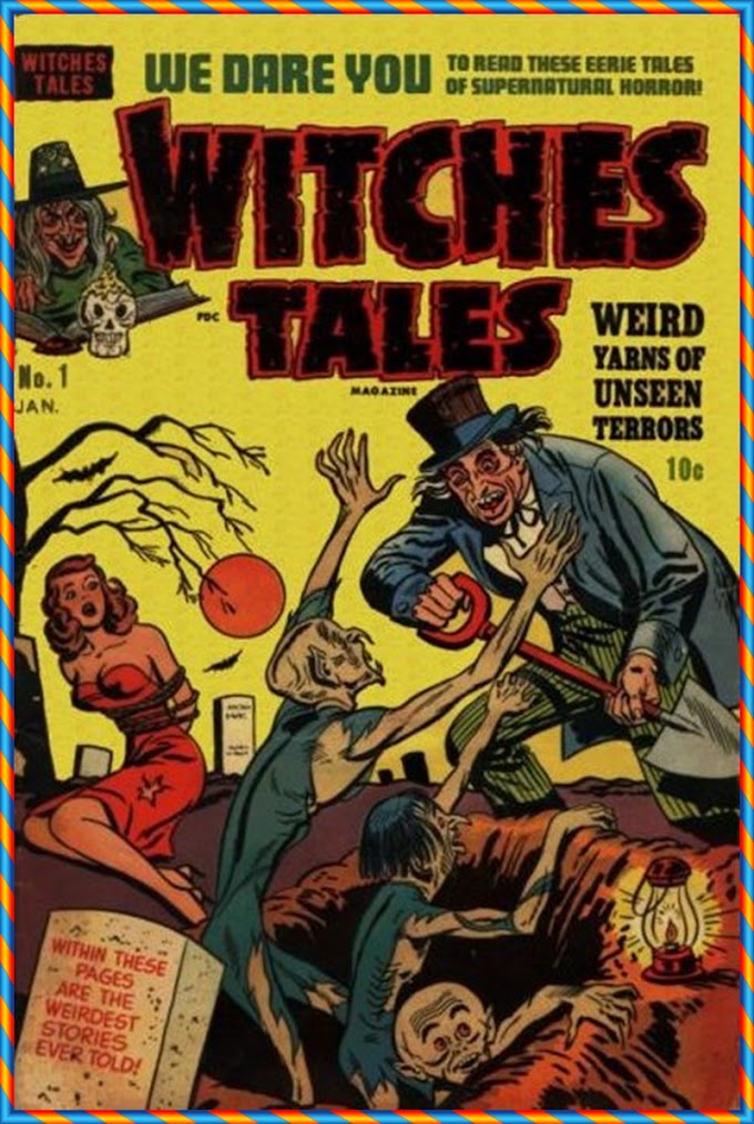 CAPAS DE GIBI  COVERS COMICS-HARVEY COMICS-Witches-Tales