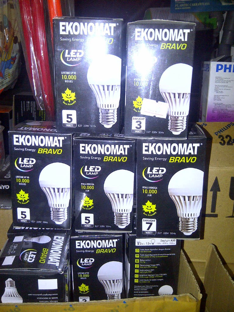 LAMPU RUMAH LED EKONOMAT 3WATT, 5WATT, 7WATT | Astuti Shop